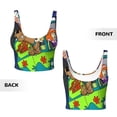 thumbnail image 5 of Lsque Scooby-Doo Printed Women'S Sports Bra, Compression, Moisture Wicking, High-Impact Sports Bra For Women,Supportive sports bra-Large, 5 of 9