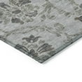 thumbnail image 4 of Addison Rugs Chantille Indoor/Outdoor Traditional Floral Gray Washable Rectangle Rug, 2'6" x 3'10", 4 of 6