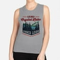 thumbnail image 2 of Camp Crystal Lake Women's Muscle Tank X-Small Heather Grey, 2 of 5