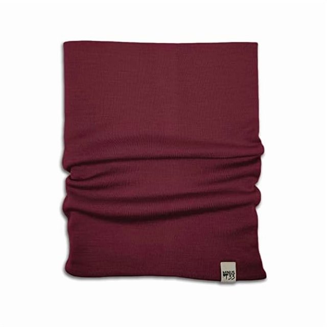wonima44 100% Merino Wool - Midweight Neck Gaiter - Skiing Neck Warmer - Winter Face Mask - Multipurpose Headwear