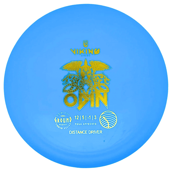 Viking Discs Odin Distance Driver - Ground Plastic (Blue)