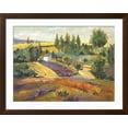 thumbnail image 2 of Art.com Vineyard Tapestry II Art Print by Nanette Oleson, Brown Frame Wall Art, 40" x 32", 2 of 5