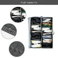 thumbnail image 5 of Under Bed Shoe Storage Organizer,29.5x23.6x6Inch Foldable Storage Cases with Lid and Handle,Breathable,Easys to Carry,for Hold High Heels,Flats,Shoes, 5 of 6