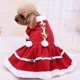 thumbnail image 2 of YUEHAO Christmas Sweaters for Dogs,  Pet Supplies Pet Dog Dress Solid Color Christmas Coat Sweatshirt Vest Pets Cat Warm Red, 2 of 9