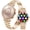 Rose Gold, variant on Watch for Women, 1.25" AMOLED HD Screen Women's Smartwatch, Fitness Tracker with Heart Rate/Sleep Monitor, Bluetooth Call, IP67 Waterproof, Compatible with iOS & Android (Two-Tone Gold)