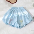 thumbnail image 4 of Jalioing Girls Cute Bloomers Summer Fashion Casual Ruffle Shorts Elastic Waist Bowtie Shorts for Little Girls 1-8 Years, 4 of 8