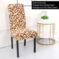 thumbnail image 2 of Solid Stretch Dining Room Chair Cover Removable Washable Slipcover 4pcs, 2 of 9