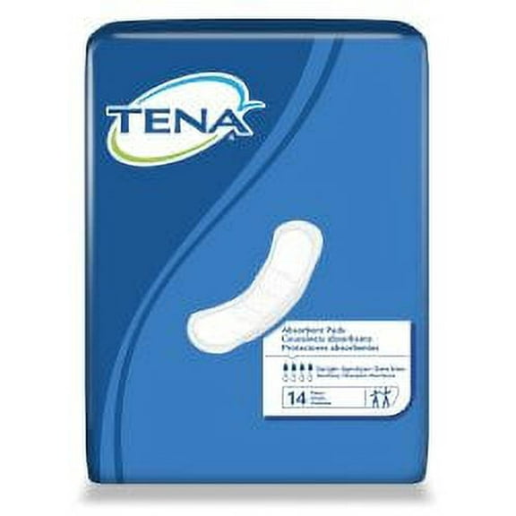 TENA Bladder Control Pads, Moderate Absorbency, 13 Inch, White package quantity: 84 Count