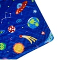 thumbnail image 6 of Wildkin Baby Plush Velour Blanket for Girls and Boys (Out of this World Blue), 6 of 6