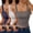Gray, variant on 3PCS Black Tank Top for Women Tummy Control Shapewear Tank Top U Neck Slim Fit Body Shaper Cami Bra Sleeveless Seamless Compression Stretchy Bras Plus Size Workout Camisoles Tops Deep Red S
