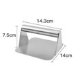 thumbnail image 4 of 1pcs square meat press Kitchen Cooking Metal Gadget, 4 of 5