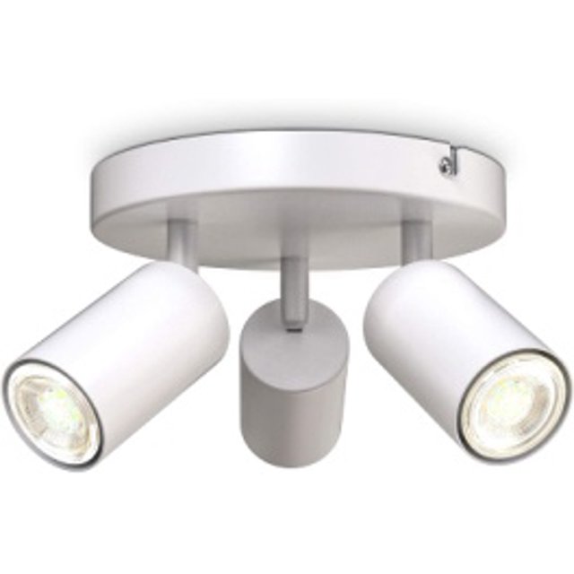 Luz De Riel De Techo De 3 Luces Con Cabeza Giratoria 270 Accesorio De Luz De Riel De Iluminación Para Cocina Y Pasillo Sala De Estar Armario Methold HA027819-01