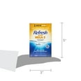 Refresh optive mega 3 lubricant eye drops preservative free tears 0 4