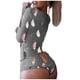 thumbnail image 1 of Pijama con estampado de la boca para mujer, mono funcional abotonado con solapa en el trasero, mono Sexy, combinación para mujer ropa mujer pijama sexy mujer ropa de mujer mamelucos para mujer, 1 of 4