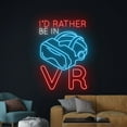 thumbnail image 2 of Handmadetneonsign VR Games Neon Sign, Virtual Reality Led Sign, Game Player Led Lights, VR Glasses, 2 of 5
