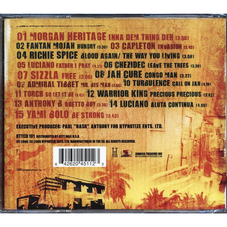 Morgan Heritage, Jah Cure, Fantan Mojah, Capleton, Sizzla, Admiral