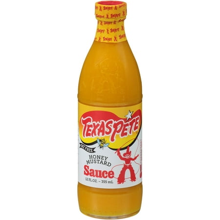 Texas Pete Mild Fat Free Honey Mustard Sauce, 12 oz