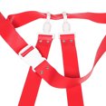 thumbnail image 3 of WRITWAA Adjustable Flag Football Sets Football Belt Red Reusable Thickened Design 1Set for Fan Gear, 3 of 8