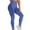 Blue, variant on Buigttklop Pants for Women 2024 Women'S Loose High Waist Wide Leg Pants Workout Out Leggings Casual Trousers Yoga Gym Flare Pants