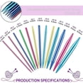 thumbnail image 3 of SURJDE 26 Pieces Aluminum Interchangeable Circular Knitting Needle Set,13 Size Interchangeable Crochet Needles for Knitting, 3 of 7