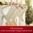 thumbnail image 6 of Ghirardelli Peppermint Bark Snowmen, 5.7 oz Bag, 6 of 10