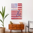 thumbnail image 4 of Creative Products Stars And Stripes 20 x 30 Canvas Wall Art, 4 of 5