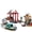 Gold, variant on Compatible Brick Sets City Series Building Blocks Arctic Expedition Camp Base Icebreaker Snow Drilling Toys Gift 60036