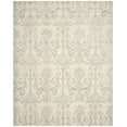 thumbnail image 3 of SAFAVIEH Bella Paula Damask Area Rug, Ivory/Grey, 8' x 10', 3 of 8