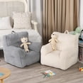 thumbnail image 5 of Kids Bean Bag Chair with a Plush , Comfy Toddler Chair for Boys and Girls, Grey, 5 of 5