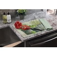 thumbnail image 2 of CounterArt 15 by 12-Inch Glass Cutting Board, Farmers Market, 2 of 6