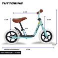 thumbnail image 3 of Bicicleta de Equilibrio HAPTOO R12 Color Aqua, 3 of 7