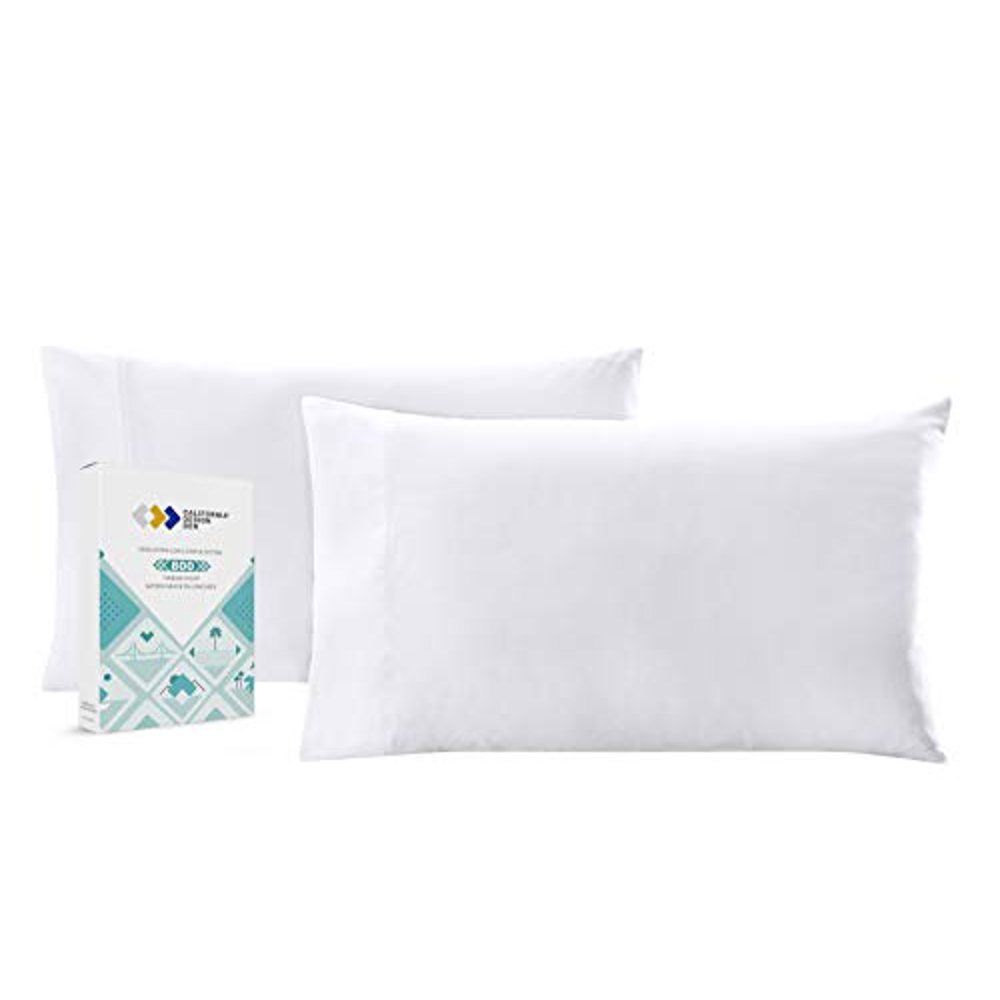800 Thread Count Sateen Pillow Cases 100 Real Cotton, Hotel Luxury