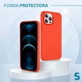 thumbnail image 2 of Funda de Protección para iPhone 12 Pro - Sovico - Silicón con Forro de Microfibra, 2 of 6