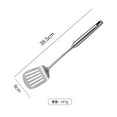 thumbnail image 5 of Stainless Steel Spatula Set Household Soup Spoon Kitchen Utensils Thickened Anti-scalding Stir-fry Spatula Spoon Daily Kitchen Use, 5 of 8