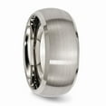 thumbnail image 4 of Titanium Beveled Edge 10mm Satin and Polished Band Size: 11; for Adults and Teens; for Women and Men, 4 of 6