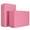 Magenta, variant on Yoga Blocks 2 Pack,9X6X3 inches High Density Foam Blocks, Exercise Workout Blocks for Meditation, Yoga, Pilates, Stretch - Orange