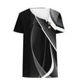 thumbnail image 4 of Womens Looseting T Shirts Try Before You Buy Womens Clothing Womens Summer Tops Casual Country V Neck Tee Shirts My Orders Placed By Me, 4 of 5