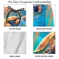 thumbnail image 4 of luoweisi Men's Beach Shorts Quick Dry Swim Trunks with Mesh Lining Sea Turtle L, 4 of 5