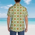 thumbnail image 6 of Goofa Daisies Flowers Hawaiian Shirt for Men, Unisex Summer Beach Casual Short Sleeve Button Down Shirts,Aloha Tropical Floral print shirt-Large, 6 of 9