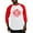 Red/White, variant on CafePress - East High Basketball Baseball Jersey - Cotton Baseball Jersey, 3/4 Raglan Sleeve Shirt