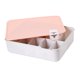 thumbnail image 1 of Organizador de cajones, contenedor de almacenamiento de ropa, organizador de cosméticos, tapa a prueba de polvo para organizar Tapa Rosa 10 Rejillas, 1 of 9