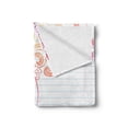 thumbnail image 2 of Cartoon Soft Flannel Fleece Blanket, Hippie Pastel Peace Sign Psychedelic Back to School Sketch Notebook Drawings Girls, Cozy Plush for Indoor and Outdoor Use, 60" x 80", Multicolor, by Ambesonne, 2 of 5