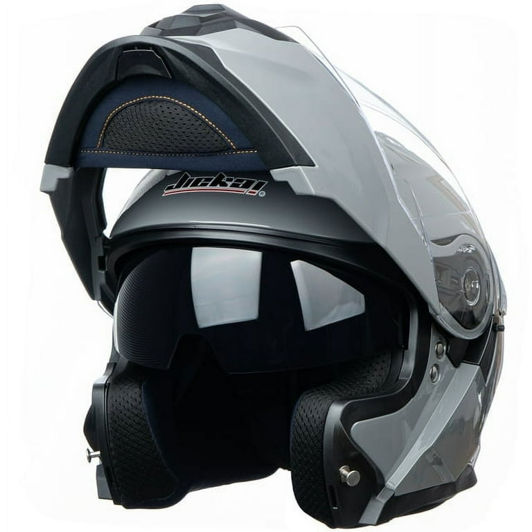 Jiekaiフルフェイス
黒　赤　Bluetooth　マイク付き
サイズMサイズ JIEKAI Motorcycle Full Face Helmet DOT Approved Dual Visor
