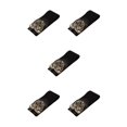 thumbnail image 3 of Qarigey Cinturón para mujer Estilo vintage Correa retro Correa ancha Accesorio de moda Cinturones para jeans Vestidos Chaqueta de plumón Bronce negro Bronce negro 5piezas Qarigey  CBP253574, 3 of 5