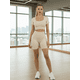 thumbnail image 2 of CONJUNTO DEPORTIVO DE MUJER DE SHORT Y BLUSA STRETCH PUSH UP UNITALLA, 2 of 9