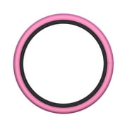 XMXY Car Steering Wheel Cover, Pink Modern Stripes Non-Slip Jeep Truck Universal Elastic Steering Wheel Protector 15 inch