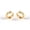Gold, variant on 925 Silver Chain Hoop Earrings, Sterling Silver Geometric Ear Hoops