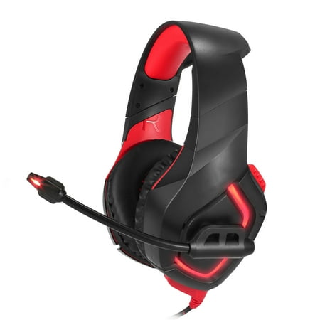 - 3.5mm Gaming Headset w/Mic Stereo Surround Headphone for PC Computer Laptop