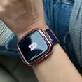 thumbnail image 2 of Correa para apple watch compatible con 42mm / 44mm metálica+ Case completo protector de pantalla Mamá Pulpo Milanese mica completa, 2 of 6