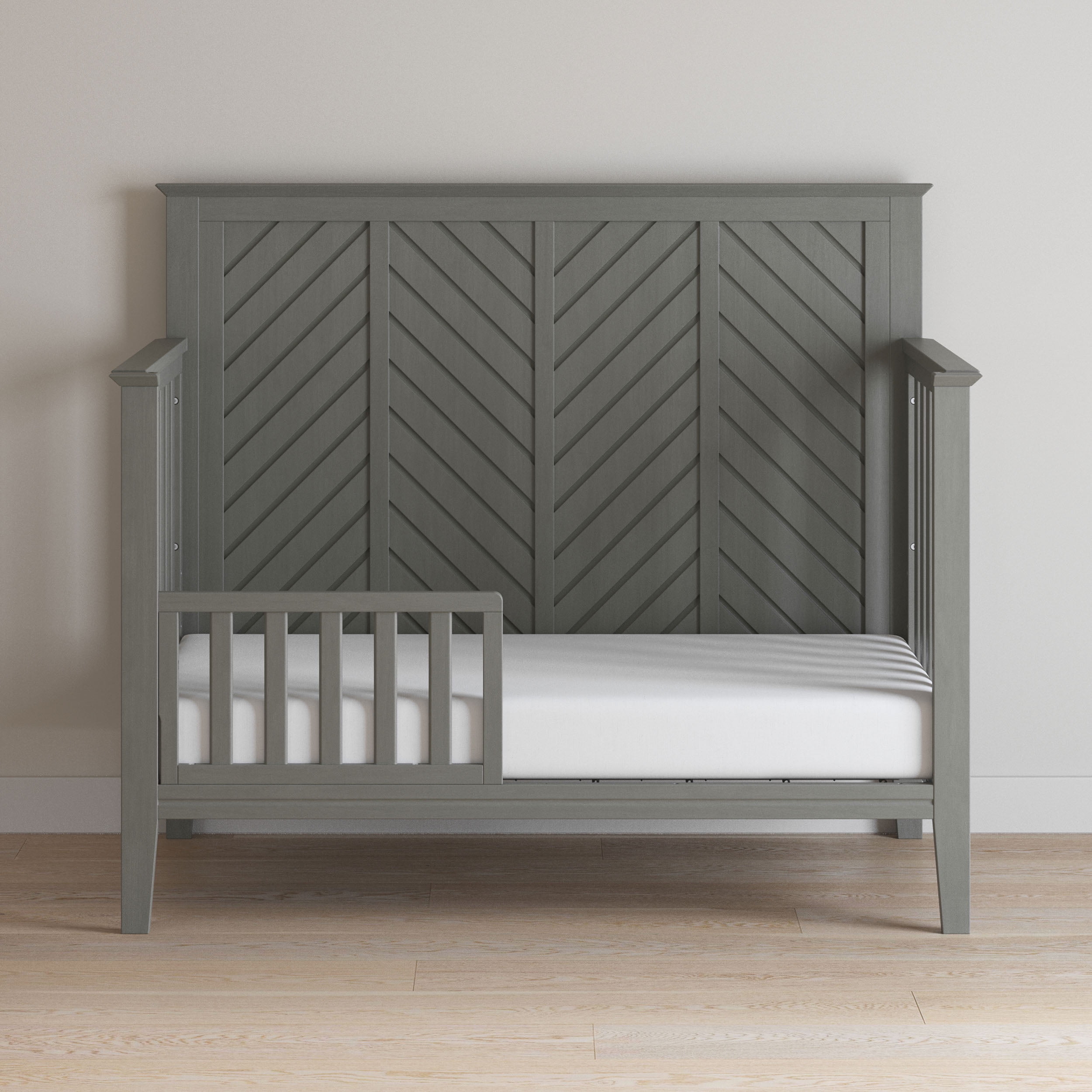 Child Craft Toddler Guard Rail F09501, Lunar Gray